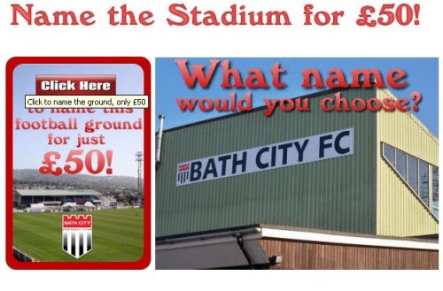 Aşa arată campania lansată de clubul Bath City