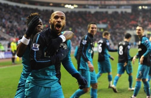 Arsenal a pierdut o singură partidă de la venirea lui Henry: 2-3 cu Swansea (foto: Getty)