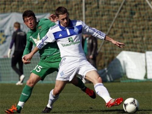 Sepsi a jucat pentru Dinamo Kiev împotriva celor de la Rubin Kazan (foto: ua.championat.com)