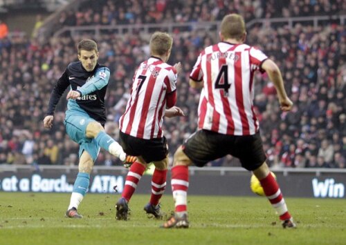 Ramsey a marcat cu Sunderland cu doar cîteva ore înainte de moartea lui Whitney Houston (foto: getty)