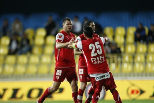 Niculae, Dănciulescu și Cătălin Munteanu au reprezintă coloana vertebrală a lui Dinamo. FOTO Raed Krishan