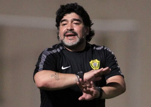 Diego Maradona este antrenorul arabilor de la Al Wasl