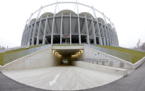 Național Arena li s-a părut olandezilor un stadion neterminat