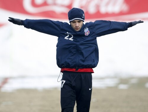 Pîrvulescu se înzălzește pentru debutul oficial la Steaua
