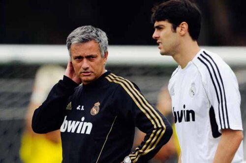 Relația dintre Mourinho și Kaka e tot mai rece