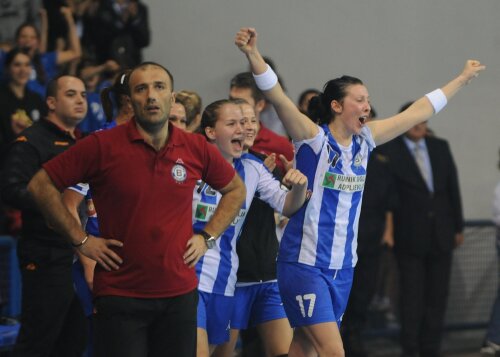 Muntenegrencele de la Buducnost au toate motivele să fie fericite după calificarea în semifinalele Ligii (foto: vijesti.me)