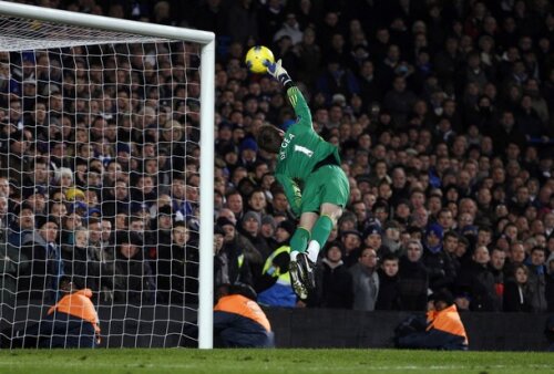 De Gea a apărat extraordinar în meciul cu Norwich (foto: Reuters)