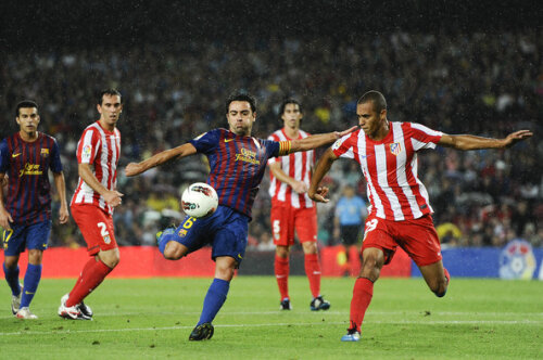 Xavi a evitat să comenteze fazele controversate din meciul Barcelonei cu Atletico