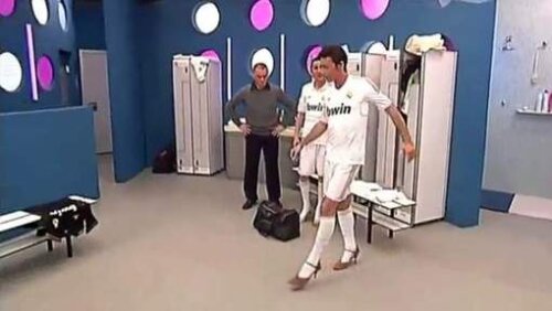 Moment din emisiunea ”dedicată” lui Cristiano Ronaldo