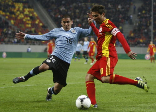 Mutu nu e supărat că a jucat mai retras cu Uruguay