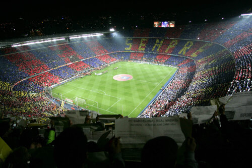 ”Camp Nou” este cel mai mare stadion din Europa. E de ”5 stele” din 1998