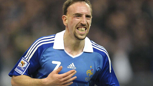 Ribery a devenit în premieră sportivul francez cu cele mai mari venituri anuale