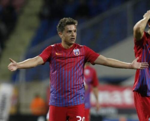 Tiberiu Bălan l-a supărat pe Gigi Becali la Steaua-Mioveni 0-1
