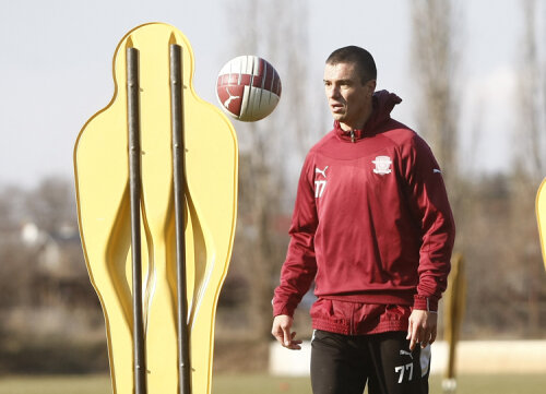 Daniel Pancu ar putea reveni la antrenamente, în cel mai bun caz, într-o lună