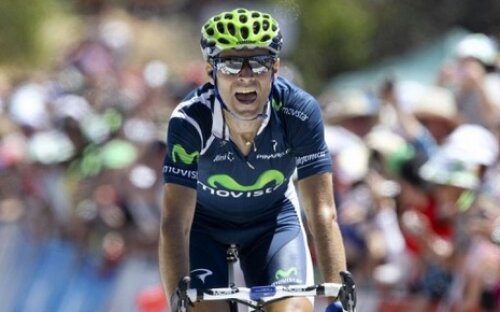 Alejandro Valverde (Movistar) trăiește unul dintre cele mai bune starturi de sezon din carieră, foto: rtl.fr