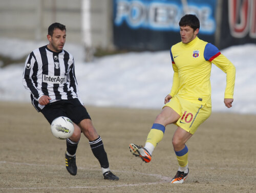 Cristi Tănase a jucat repriza secundă contra Astrei II