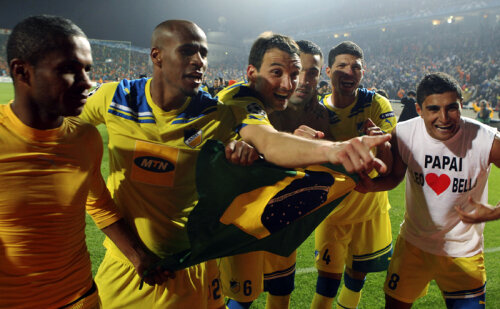 Brazilienii lui Apoel au realizat cea mai mare performanță din istoria fotbalului cipriot: prezența în premieră în 