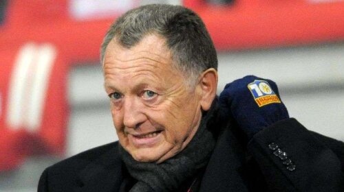 Jean-Michel Aulas, preşedintele clubului Olympique Lyon