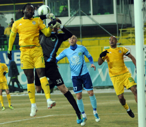 Temwanjera i-a luat faţa lui Baruch, iar Wesley a marcat primul gol al meciului Vaslui-Concordia 4-0