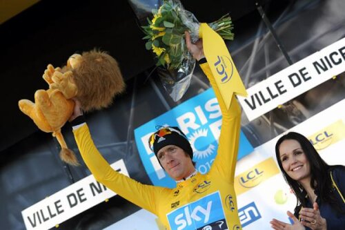 Bradley Wiggins a cîştigat Paris-Nisa 2012 (foto: ASO, cyclingnews.com)