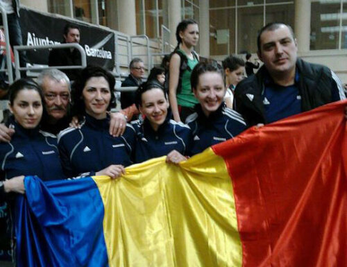 Spadasinele românce au cîștigat concursul de la Barcelon