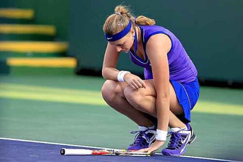 Petra Kvitova este ultima jucătoare care s-a retras de la Indian Wells