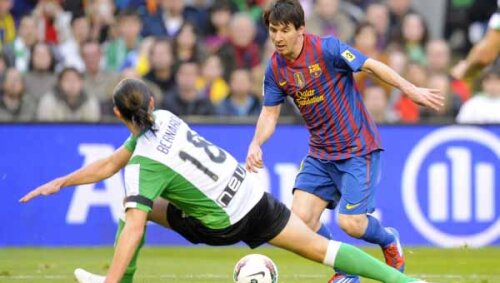 Messi are 30 de goluri în La Liga, două mai puține decît Ronaldo