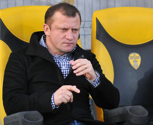 Dorinel Munteanu speră ca pentru Oţelul să urmeze o perioadă bună Foto: Bogdan Balas