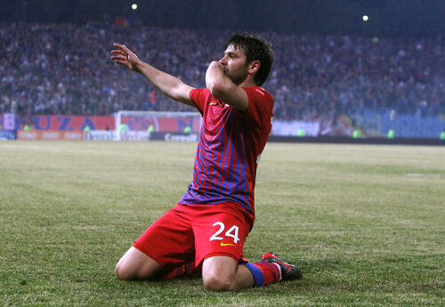 Rusescu l-a ajuns pe Dănciulescu la numărul de goluri marcate în acest sezon Foto: Raed Krishan