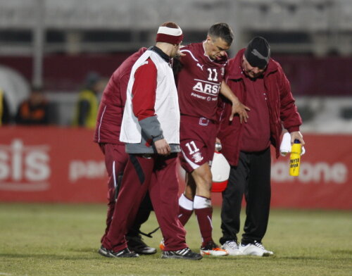 Pancu va reveni după accidentarea din meciul cu U Cluj