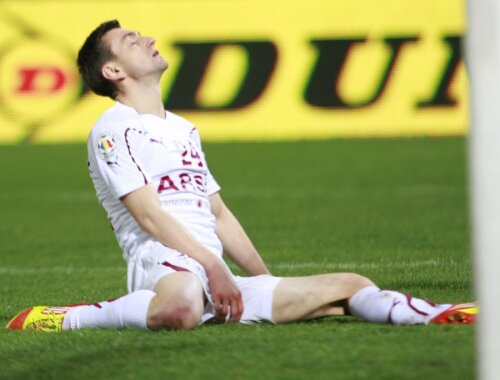 Rapid a pierdut, 1-2, în faţa Ceahlăului