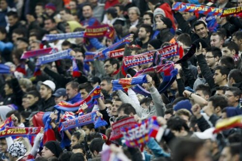S-au vîndut doar 3.000 de bilete pentru meciul Steaua-Gaz Metan Mediaș