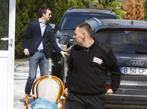 MM Stoica a fost într-o vizită fulger la Palat