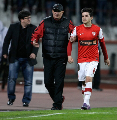 Cosmin Matei a jucat doar 43 de minute pentru Dinamo în turul semifinalelor Cupei