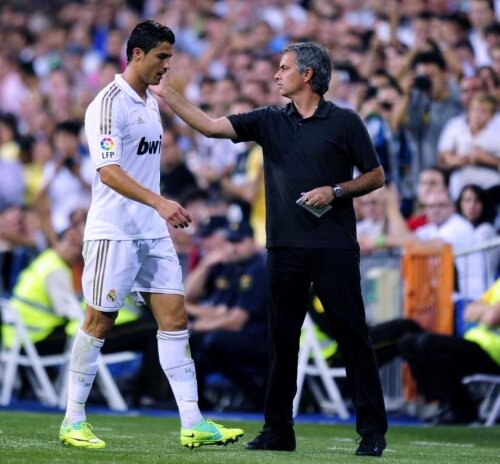 Cristiano Ronaldo susține că are o ”legătură perfectă” cu Jose Mourinho