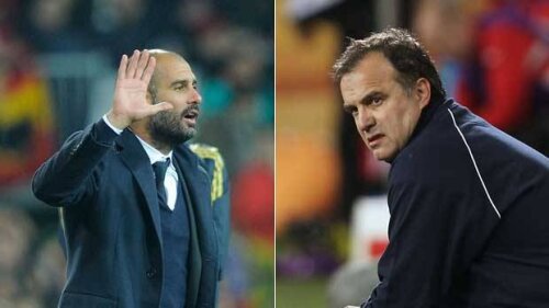 Guardiola și Bielsa au terminat fără învingător meciul din tur, 2-2, Messi egalînd în prelungiri