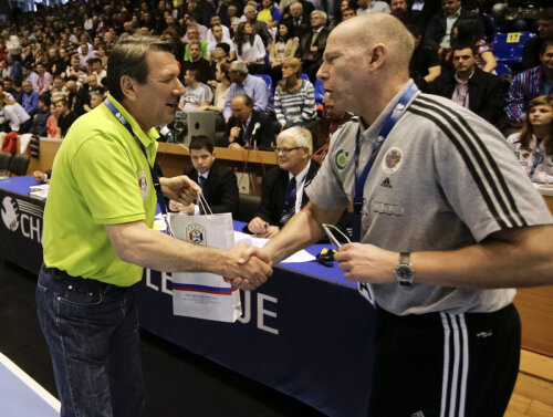 Karl Erik Bohn a cîştigat sezonul trecut Liga Campionilor cu Larvik.