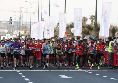 Peste 7000 de participanţi la Maratonul din Bucureşti foto:reuters