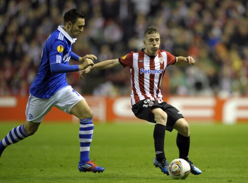 De Muniain și colegii săi de la Bilbao depinde ca finala Europa League de pe ”Național Arena” să fie în întregime spaniolă. În calea lor stă Sporting (foto: Reuters)