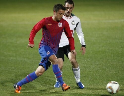 Tibi Bălan, jucător la Steaua