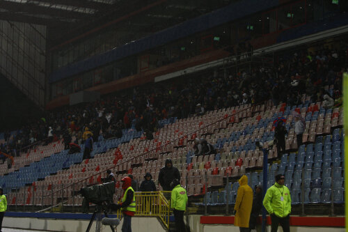 La meciul cu Sportul Studenţesc, tribunele din Ghencea au fost aproape goale