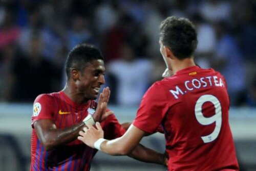 Tatu și Mihai Costea au marcat golurile victoriei pentru Steaua