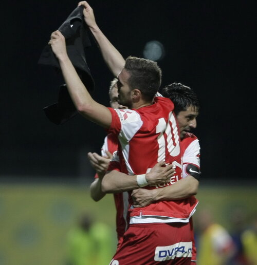 Alexe a jucat vîrf şi a marcat două goluri cu Chiajna