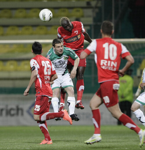 Dinamo a cîştigat, cu 3-1, în deplasarea de la Chiajna foto: Raed Krishan