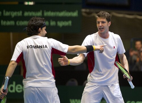 Florin Mergea și Andrei Dăescu foto:reuters