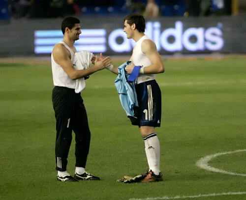 Coman a făcut schimb de tricouri cu Iker Casillas