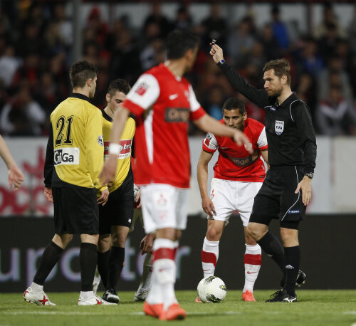 Alexandru Tudor a arbitrat meciul Dinamo-Ceahlăul