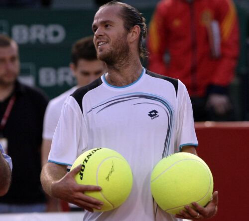 Xavier Malisse se află pentru prima oară la Bucureşti.