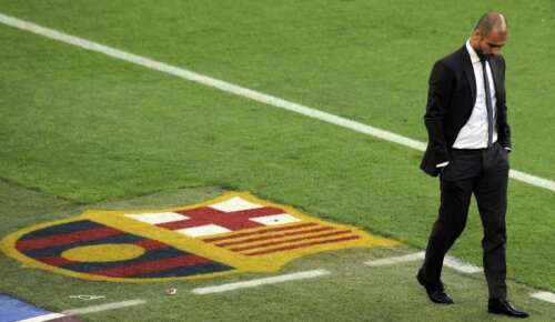 Guardiola va anunţa în zilele următoare dacă mai continuă la Barcelona (sursa foto: Reuters)