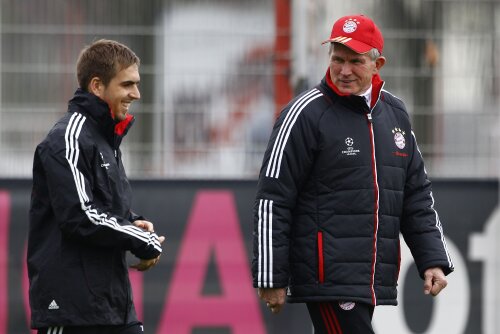 Lahm ar fi o grea pierdere pentru Heynckes în cazul în care va fi avertizat, iar Bayern va trece de Real (foto: Reuters)